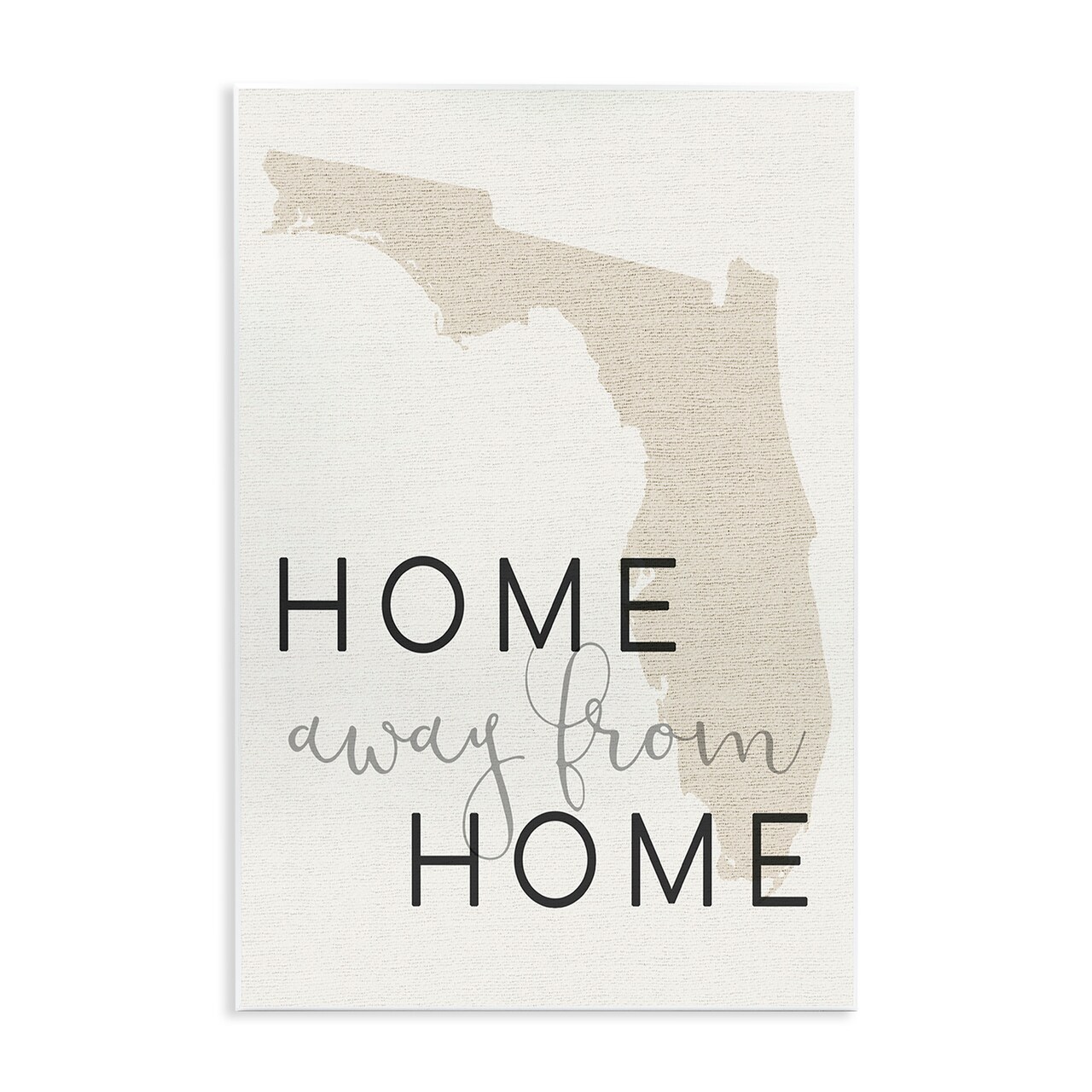 Stupell Industries Home Sweet Florida Typography Wall Plaque Art